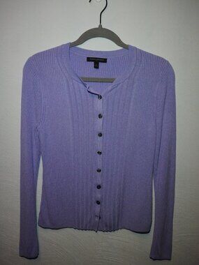 Banana Republic Lilac Cardigan Size Small